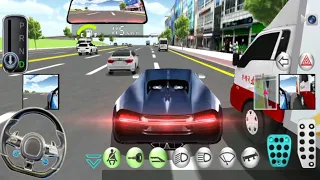 3D Driving Class #2: Real City Driving - Construction Mobile Crane Vs Train - Android GamePlay