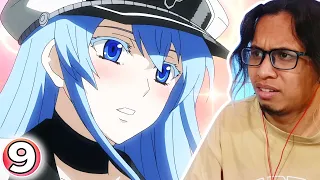 ESDEATH FALLS IN LOVE (why do i like her😔) | Akame Ga Kill Episode 9 Reaction