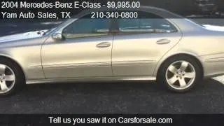 2004 Mercedes-Benz E-Class E320 - for sale in SAN ANTONIO, T