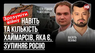 Навіть та кількість Хаймарсів, яка є, зупиняє Росію – Василь Пехньо, Олександр Мусієнко