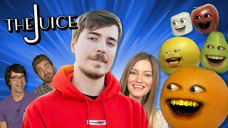 Annoying Orange - The Juice #8: Favorite YouTube Channels!?!?