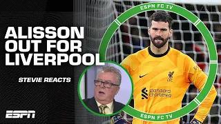 Ring the alarm?! 😳 Steve Nicol reacts to Alisson being out for Liverpool vs. Brentford | ESPN FC