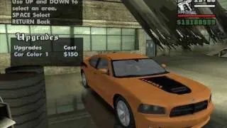 GTA SA Tunable Cars-Dodge Charger SRT-8