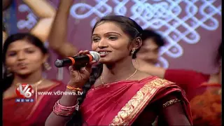 Chinni Chinni Danive O Pilla Song | Telangana Folk Songs | Dhoom Thadaka | V6 News