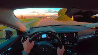 Volvo V60 T8 Twin Engine Autobahn POV