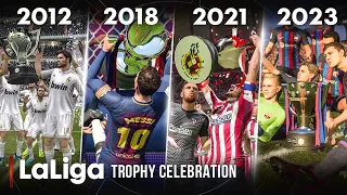 LaLiga Trophy Celebration In FIFA | 2012 - 2023 |