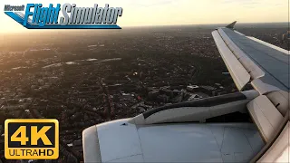 Microsoft Flight Simulator 2020 *MAXIMUM GRAPHICS* A320 FENIX Landing At  Brussels Airport