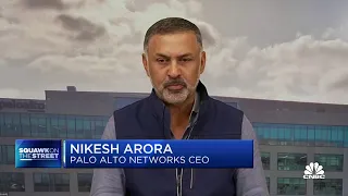 Palo Alto Networks CEO Nikesh Arora: We don't see the demand for cybersecurity slowing down