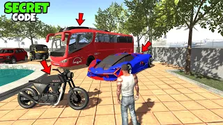 New Lamborghini terzo+New bus+New secret code।।Indian bike driving 3d।Indian bikes driving 3d l।।