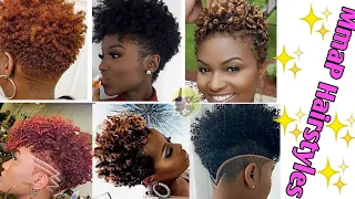 Tapered Short Hairstyles For Black Women