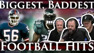 Biggest, Baddest Football Hits Ever REACTION | OFFICE BLOKES REACT!!