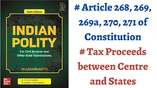 (V61) (80th & 101st Amendment, Article 268, 269, 269a, 270, 271 of Constitution) M Laxmikanth Polity