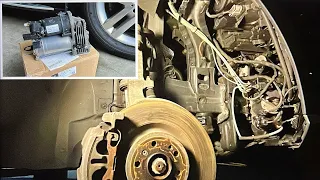 Mercedes GL450 How to Replace Air Suspension Compressors | Step by step Guide