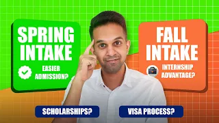 Spring vs. Fall 2025 Intake 🎓 | Don't Make THIS Mistake! ❌ | MS in USA 🇺🇸