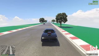 GTA 5 Top Speed Drag Race (Buccaneer Custom vs. Dukes)
