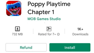 Poppy Playtime Mobile Out Now 🎊 Chapter 1 Android Purchased