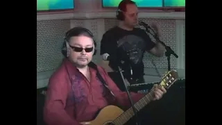 Владимир Захаров и группа Рок Острова КОСТРЫ на радио Весна FM 2015 год