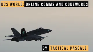 DCS WORLD | Online Comms and Codewords (from a retired GCI)