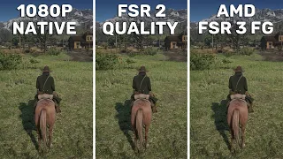 Red Dead Redemption 2 - RX 580 - AMD FSR 3 Frame Generation Mod