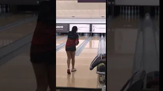 Two handed Bowling girl