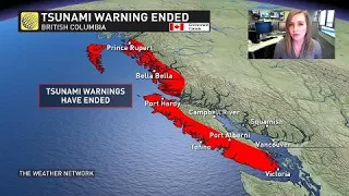 Tsunami warnings triggered after 7.9M earthquake struck off Alaskan coast