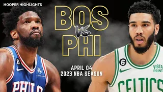 Boston Celtics vs Philadelphia 76ers Full Game Highlights | Apr 4 | 2023 NBA Season