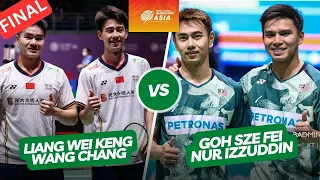 [FINAL] GOH Sze Fei/ Nur IZZUDDIN vs LIANG Wei Keng/ WANG Chang | Badminton Asia Championships 2024