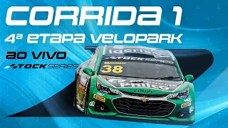 STOCK SERIES 2022 AO VIVO | 4º ETAPA VELOPARK - CORRIDA 1