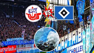 ⚽ Hansa Rostock Against Hamburg SV 2-2 Atmosphere Fans In Otseestadion • 2Bundesliga