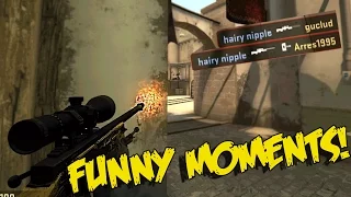 CS:GO FUNNY MOMENTS - THE BEST NO SCOPE EVER