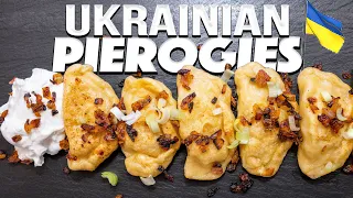 THE UKRAINIAN POTATO DUMPLING DISH THAT YOU'RE GOING TO LOVE! (PIEROGIS) | SAM THE COOKING GUY