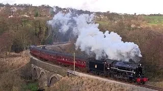 2nd February 2014 - USATC S160 No.5820 'Big Jim' - Keighley & Worth Valley Railway