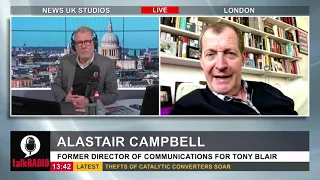 Alastair Campbell: 'Boris Johnson is amoral'