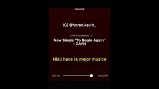 Zayn hablando de Niall dice que es su favorito.