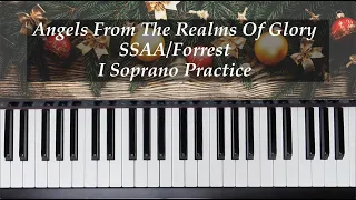 Angels From The Realms Of Glory - SSAA - Forrest - I Soprano Practice with Brenda
