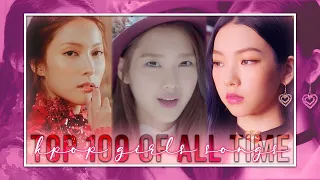 My TOP 100 K-POP Songs of ALL TIME | GIRLS Version