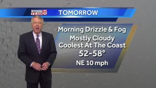 Video: Another gray day before sunshine returns