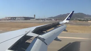 Air France Airbus A320-200 Landing in Malaga (AGP)