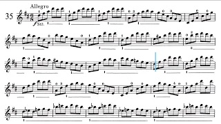 Wohlfahrt 60 Studies for Violin, Op. 45, No. 35 (34)