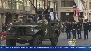 Thousands Line Fifth Ave For Veterans Day Parade