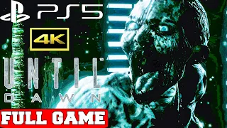 Until Dawn PS5 Full Game Gameplay Walkthrough No Commentary (4K 60FPS)