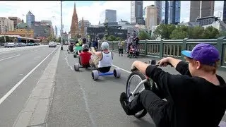 Urban Drift Triking - SlideMelbourne Bull Run