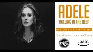 Adele - Rolling In The Deep New Orleans Bounce MIx - 360 Degree Audio Reactive Video