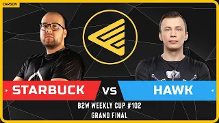 WC3 - [ORC] Starbuck vs HawK [HU] - GRAND FINAL - B2W Weekly Cup #102