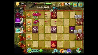 Plants vs. Zombies 2 - Lost City - Day 22 Walkthrough