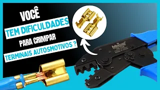 Você tem DIFICULDADE para crimpar TERMINAIS AUTOMOTIVOS ? Veja esse Vídeo | MANUKS FERRAMENTAS