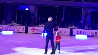 Evgeni Plushenko - Florence Ice Gala 29.04.17 Speech