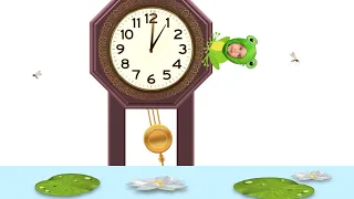 Hickory Dickory Dock at The Pond | Nursery Rhymes | Sia and Elias