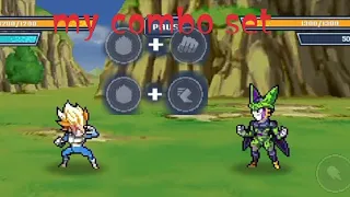 The combo I use often  In Legendary Fighter: Battle Of God #7