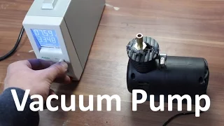 Converting a 12V Air Compressor into a Vacuum Pump